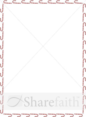 Candy Cane Border