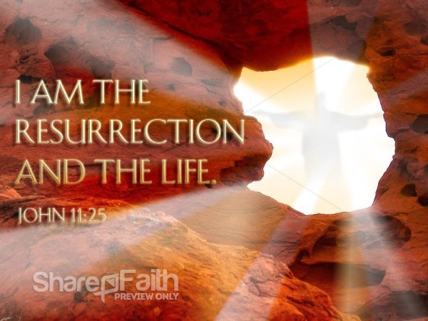 Resurrection and Life Christian Background