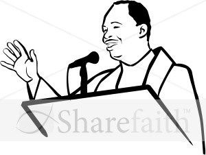 African American Pastor Clipart
