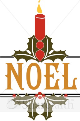 Noel Candle Word Art