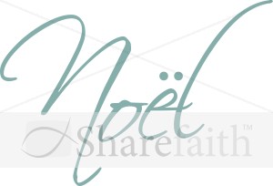 Noel Word Art