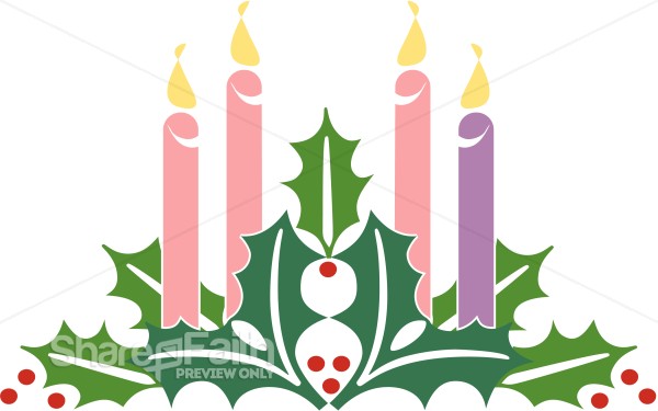 Catholic Advent Candles