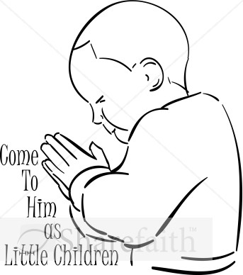 Come as Little Child Praying