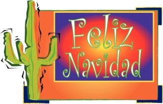 Cactus and Feliz Navidad