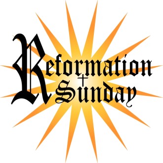 Reformation Sunday Word Art