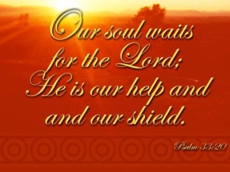 Our Soul Waits Reiligious Background