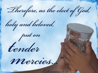 Elect of God and Mercy Christian Wallpaper