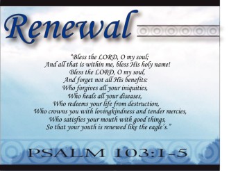 Renewal Photo with Scripture