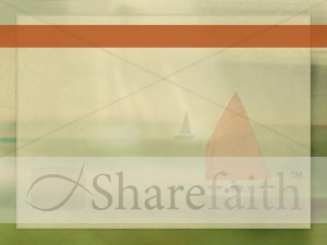 Sailboat with Text Ready Photo