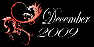 December 2009 Clipart