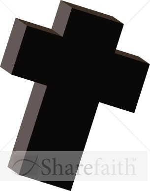 Thick Black Cross Clipart