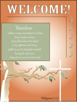 Welcome Fall Bulletin Cover