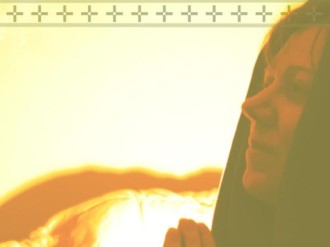Virgin Mary Christian Background