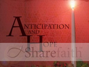 Advent Anticipation and Hope Religious Photograph