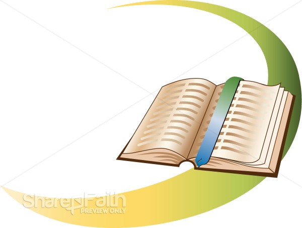 Childs Bible Clipart