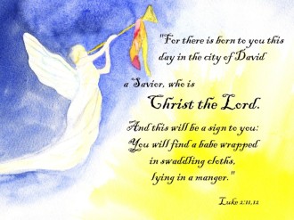 Angel Announces Christ