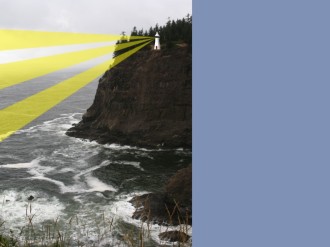 Lighthouse and Text Box