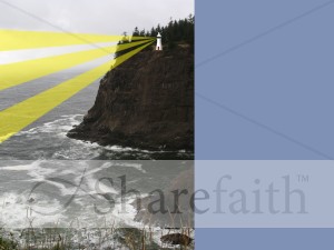 Lighthouse and Text Box