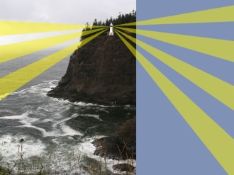 Lighthouse on a Cliff