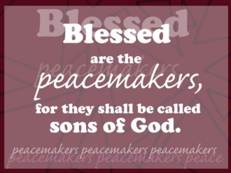 Blessed the Peacemakers
