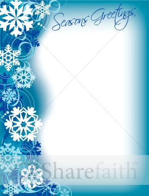 Seasons Greeting Border