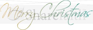 Elegant Script Merry Christmas