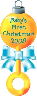 Baby's First Christmas Ornament