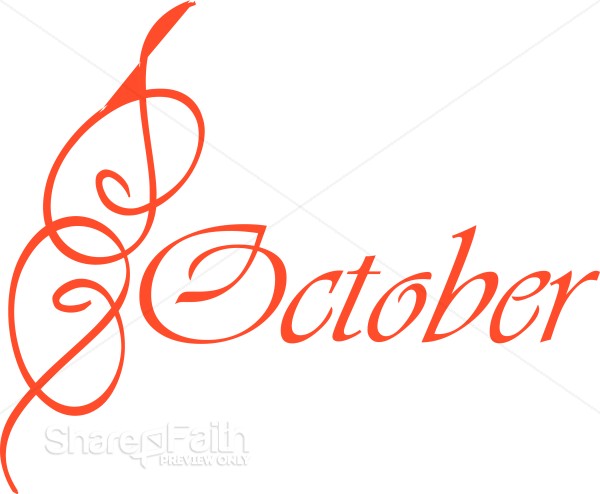 Month of October