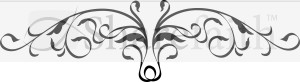 Decorative Black Page Accent