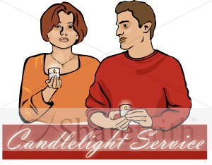 Candlight Service Couple