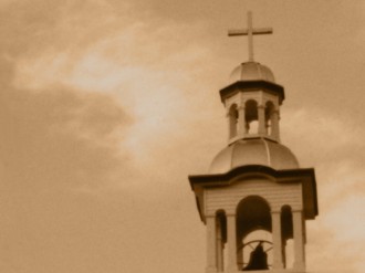 Steeple and Sky Photo