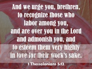 Laboring Together Photo with Scripture