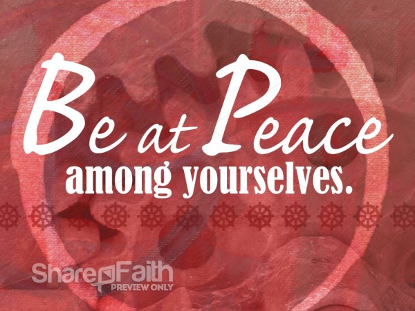 At Peace Christian Background