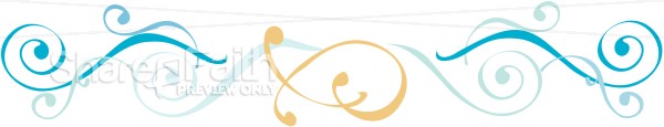 Colorful Christian Fish Page Accent