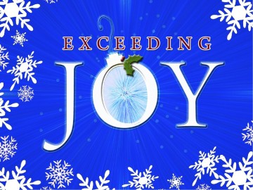 Exceeding Joy Winter PowerPoint