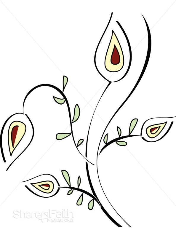 Flowers on a Page