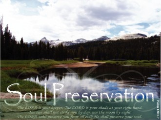Soul Preservation Christian Background