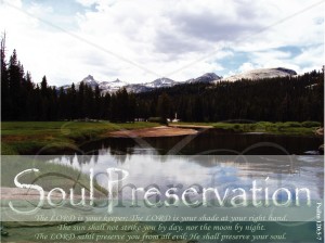Soul Preservation Christian Background