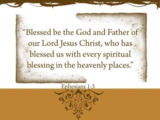 Blessed Be God and Father