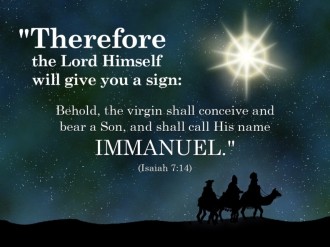 Messianic Prophecy with Nativity Star
