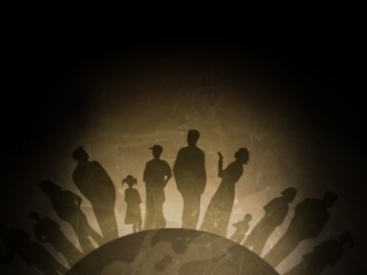 People on the Globe