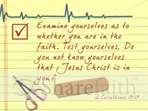 Examine Yourselves