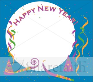 Happy New Year Square
