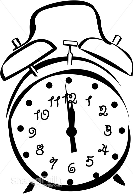 New Years Clock