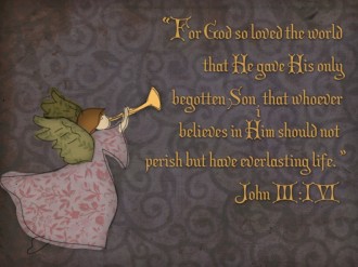 Angel and God So Loved the World