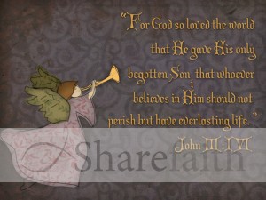 Angel and God So Loved the World