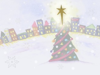Subtle Christmas Tree and Natal Star