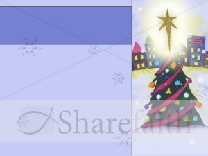 Colorful Christmas and Text Box