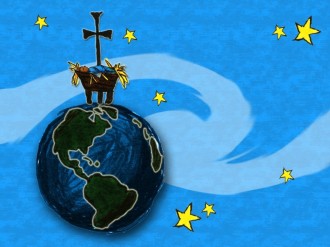 Baby Jesus on Top of the World