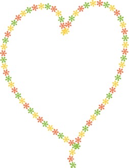 Heart of Cute Flowers